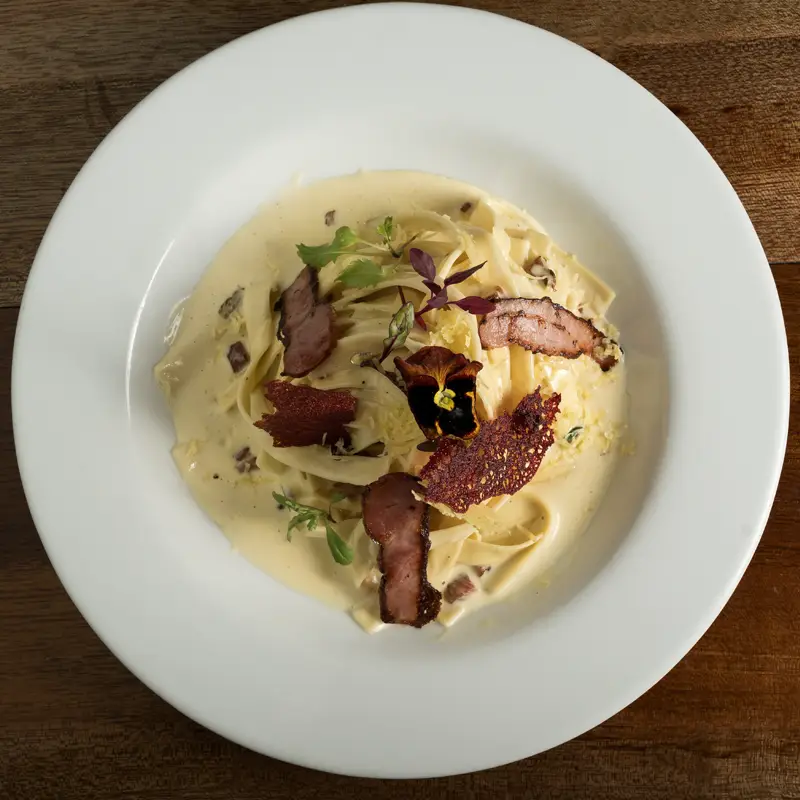 Fettuccine Carbonara - Imagen 2