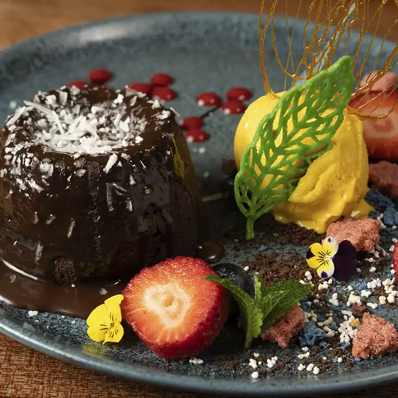 Volcán de Chocolate